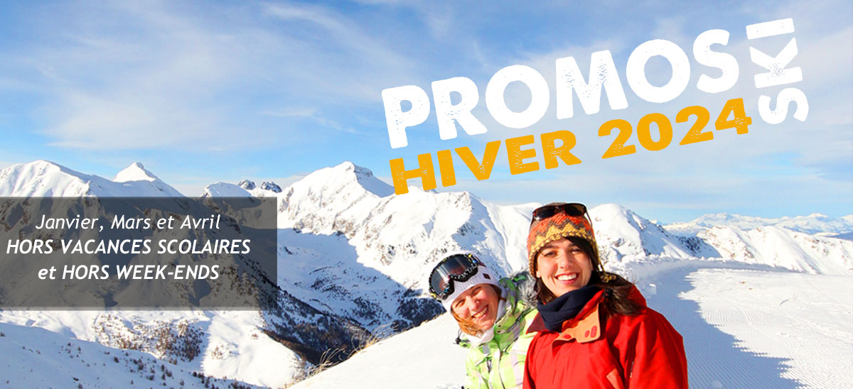 Promotion séjour ski hors vacances Les Orres Hautes Alpes