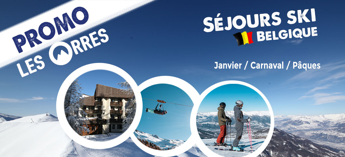 Promotion Vacances Belgique aux Orres