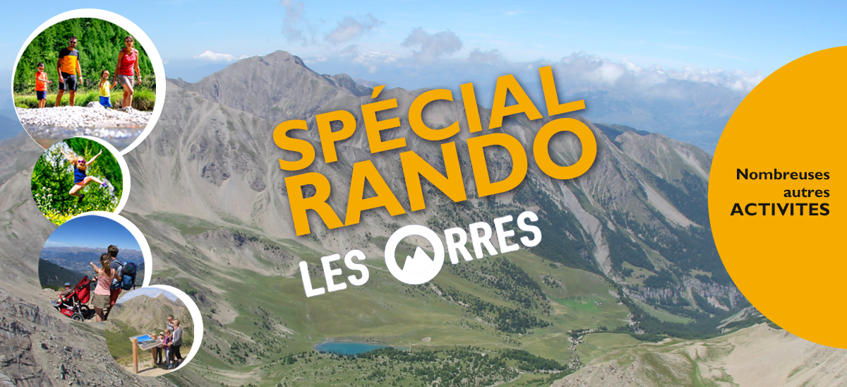 Week-ends et séjours 2024 spécial Rando aux Orres dans les Hautes Alpes