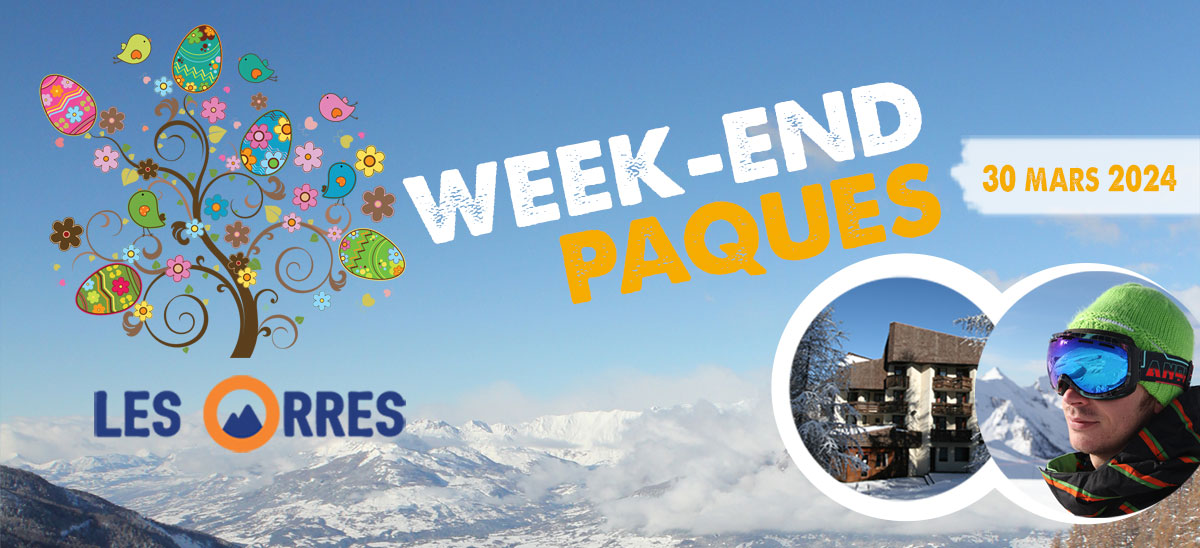 Promotion week-end de Pâques au ski - Les Orres Hautes Alpes
