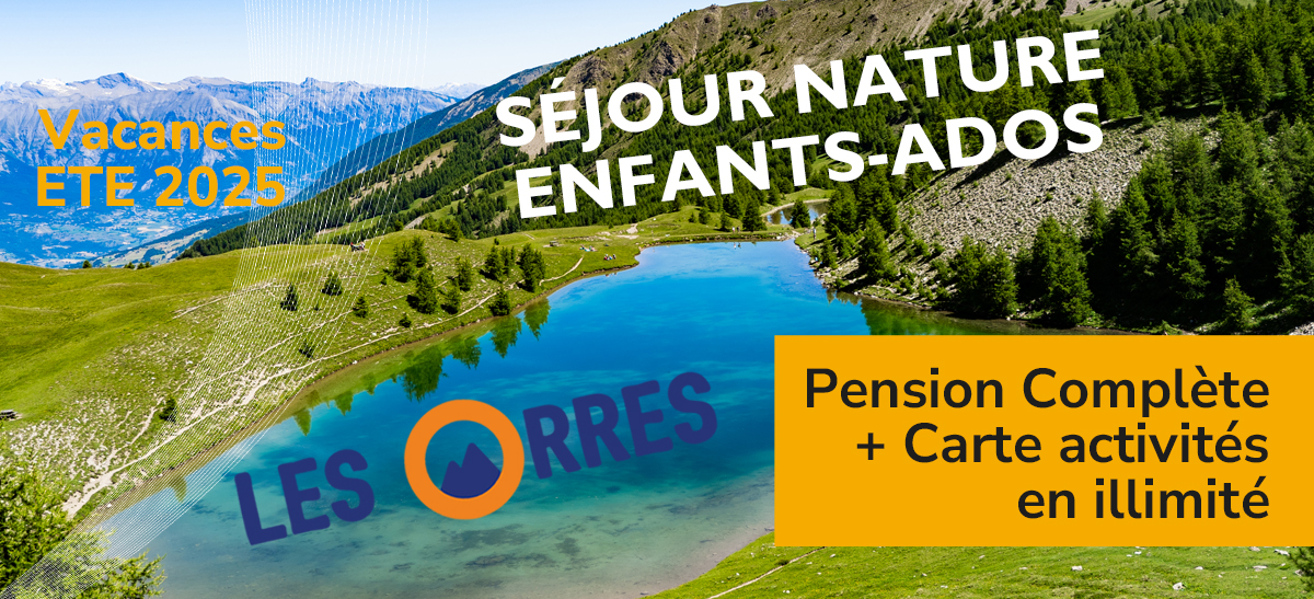 Séjours enfants ados aux Orres dans les Hautes Alpes