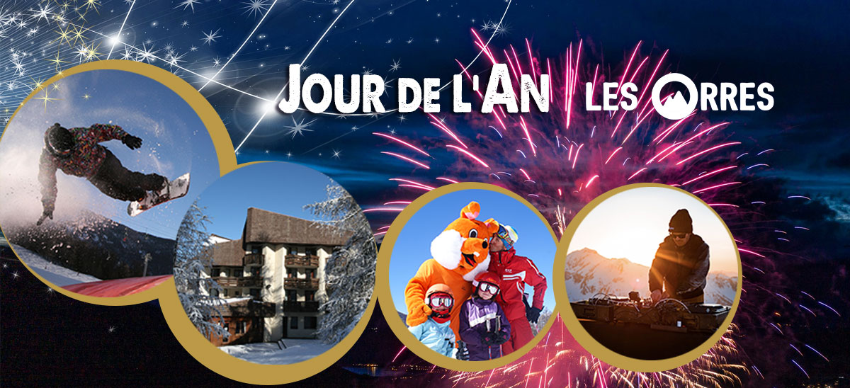 Jour de l'An 2026 au ski - Les Orres