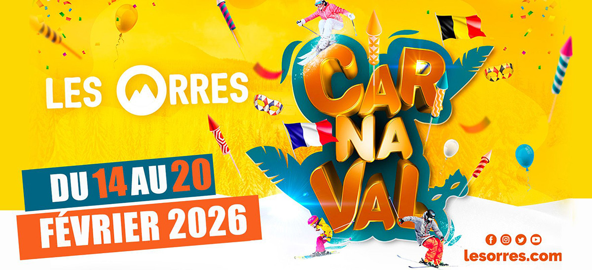Semaine carnaval 2026 aux Orres