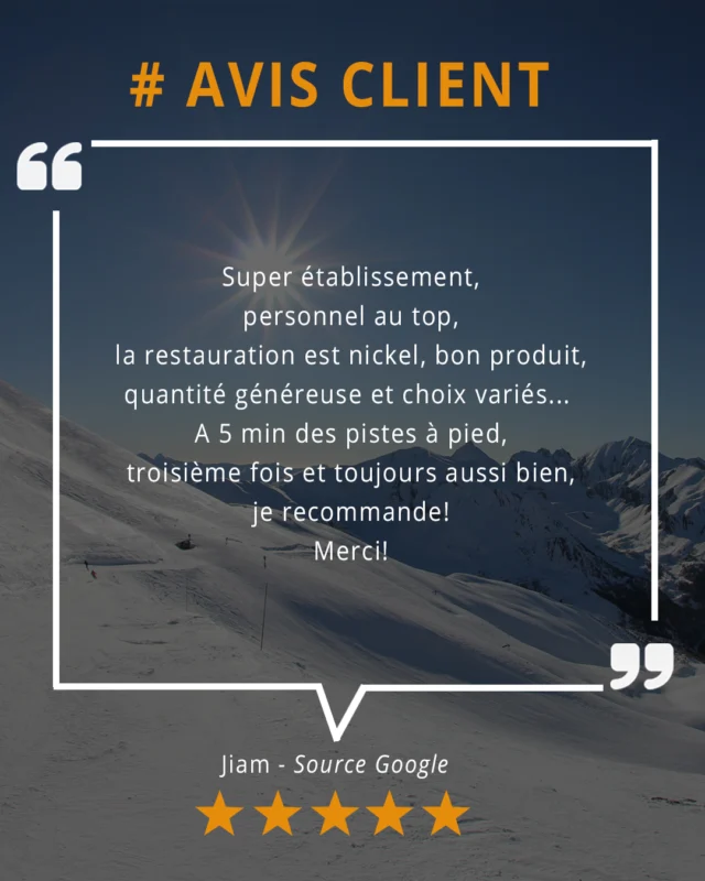 🌟 Ce sont nos clients qui en parlent le mieux ! 🌟

Avant de refermer les portes pour une courte pause printanière, on avait envie de partager avec vous quelques retours qui réchauffent le cœur ❤️

À l’Hôtel Les Trappeurs, niché dans la forêt de mélèzes aux Orres, nos voyageurs ont trouvé…

✅ Un emplacement parfait : au calme, mais à deux pas des pistes
✅ Un accueil aux petits soins : notre équipe veille à chaque détail
✅ Des chambres confortables : propres, douillettes, avec vue sur la forêt
✅ Une cuisine généreuse : des plats variés et faits maison pour ravir les papilles

❄️ Se détendre après une journée sur les pistes, c’est notre priorité pour vous !

⛷ À seulement 250 m des nouveaux télésièges et tout près du centre animé des Orres, notre hôtel est l’adresse idéale pour des vacances à la montagne mêlant nature, sport et confort.

🌲 Dès mai, on vous retrouve pour les week-ends toniques : randos, sensations fortes et bol d’air pur vous attendent !

📅 En attendant, pensez à réserver vos prochaines vacances : 

📲 Tarifs attractifs 👉 bit.ly/3wkERGs
🎁 Offres spéciales 👉 bit.ly/415lUFu

#CoteVacances #HotelLesTrappeursByCoteVacances #LesOrres #HautesAlpes #VacancesMontagne #NatureEtDétente #SkiEtSpa #WeekendsToniques