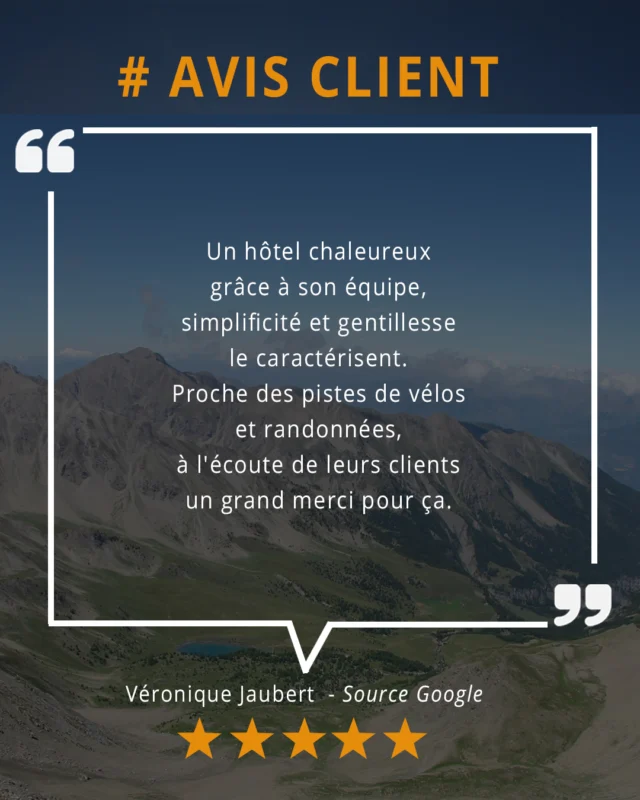 🌞 Un été inoubliable aux Orres ! 🌲

✨ Témoignage d’un séjour estival ✨
Vos retours nous touchent énormément et boostent toute l’équipe, prête à vous accueillir dès début juin à l’Hôtel Les Trappeurs, au cœur de la forêt de mélèzes. 🌿

💚 Ici, tout est pensé pour vous offrir un séjour paisible, à deux pas de la nature et des nombreuses activités estivales !

🎯 Pourquoi choisir Les Trappeurs ?
✅ Emplacement au calme, à 250 m du centre animé
✅ Accueil chaleureux et attentionné
✅ Chambres confortables avec vue sur la forêt
✅ Cuisine maison, généreuse et savoureuse

🎉 Cet été aux Orres, vivez :
🎶 Concerts & festivals
🚴‍♀️ Courses de VTT & bike park
🧘‍♀️ Bien-être & détox
👨‍👩‍👧 Animations pour toute la famille
🎡 Fêtes locales, DJ sets, et bien plus !

🌄 Nature & sensations au programme :
Randonnées, luge sur rail, tyrolienne, via ferrata, accrobranche, rafting, balades à cheval ou en quad… Tout pour plaire aux petits comme aux grands !

📅 Réservez dès maintenant à des tarifs attractifs 👉 bit.ly/3wkERGs
🎁 Découvrez nos offres spéciales 👉 bit.ly/415lUFu

#CoteVacances #HotelLesTrappeursByCoteVacances #LesOrres #HautesAlpes #VacancesMontagne #NatureEtDétente #ÉtéÀLaMontagne #WeekendsToniques